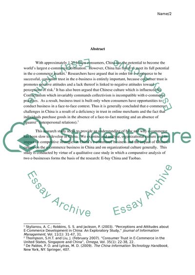 Why E-Businesses Fail in China