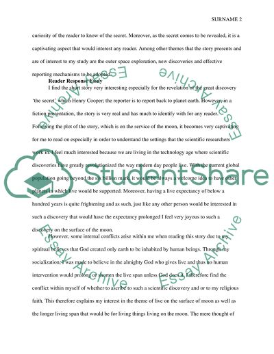 Close Reading/Reading Response