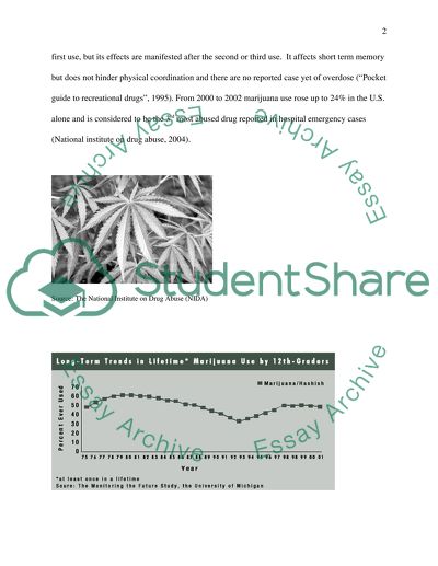 Physiological effects of recreational drugs on the human body