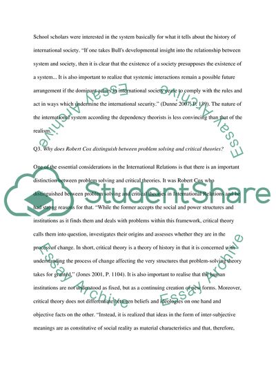 English school, Marxism, Neo Marxism ( short answers)