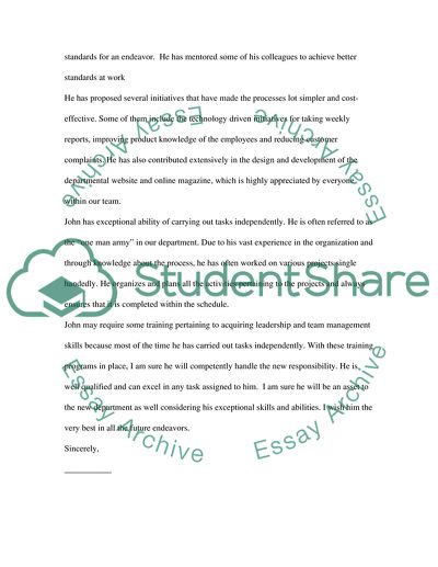 My opinion about John Smiths ability in handling the role of Project Leader