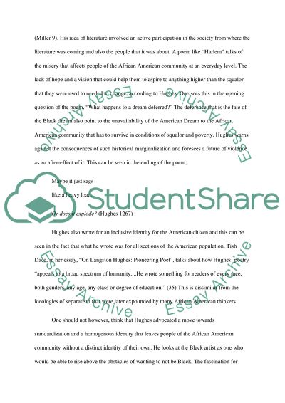 The Poetry of Langston Hughes