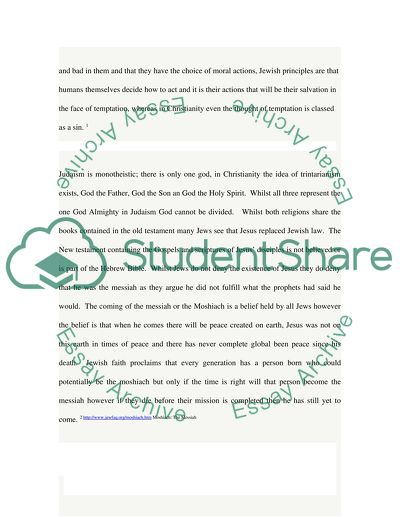 History and Background: Modern Judaism