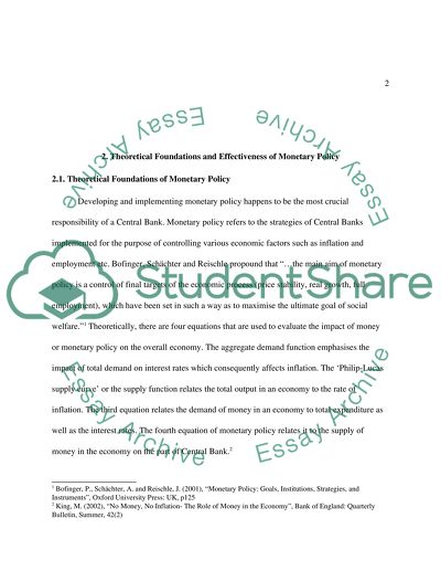 Supply of Money in an Economy