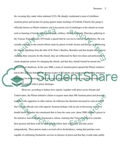 Pope Rebuking Priest Using Several Modern Day Christian Thinkers