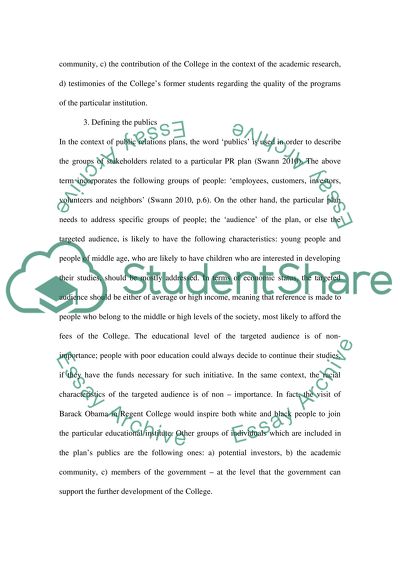 The Visit of Barack Obama in Regents College