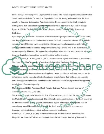 Death Penalty in the United States