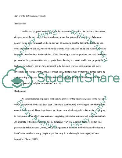 Intellectual Property Rights