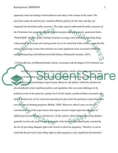 Abortion: Different Sociological Theories