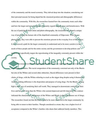 BOOK REVIEW Research required.Review Righteous Dopefiend by Philippe Bourgois and Jeff Schonberg