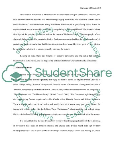 Dorian Gray in the 21st Century