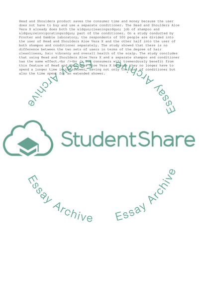 Head and Shoulders Shampoo Innovations