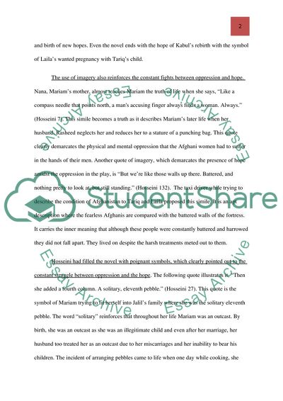 A Thousand Splendid Suns by Khaled Hosseini