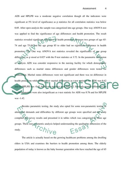 Assessing non-parametric or t tests