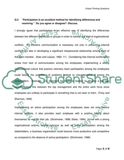 The Difference between Competition and Conflict