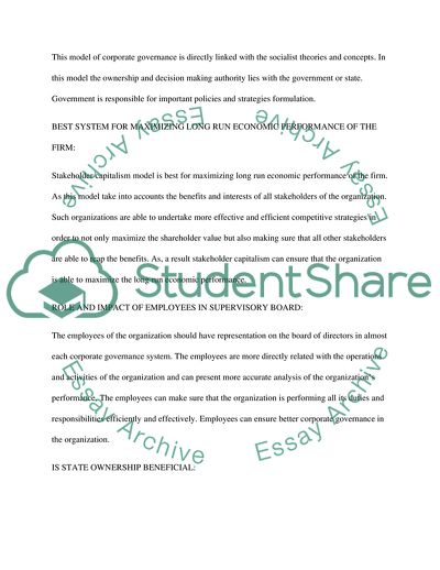 Globale Economy Essay 1