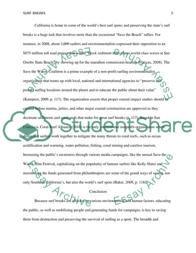 Saving our surf breaks in California