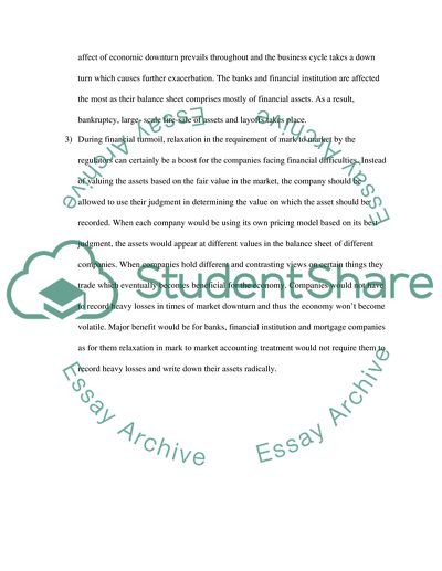 Mark-to-market Accounting