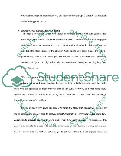 How I Motivated My Friends to the Quest of Healthy Living