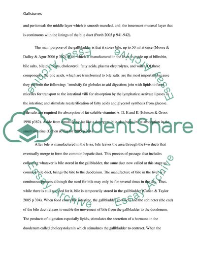 Gallstones, the Hardened Deposits of Digestive Fluid