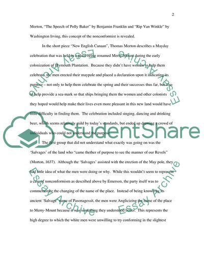 Nonconformists in Literature