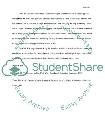 The Effects of the American Civil War