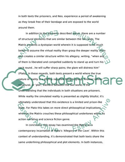 Allegory of the Cave by Plato