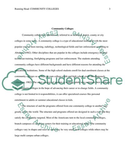 The Challenges Facing Community Colleges
