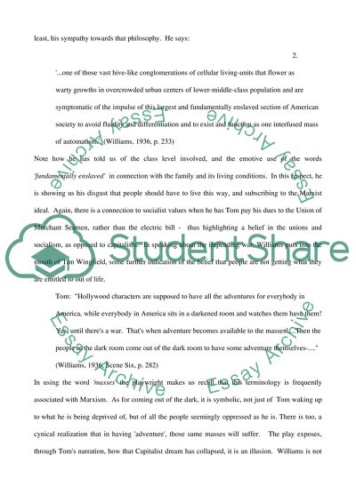 The Glass Menagerie by Tennessee Williams