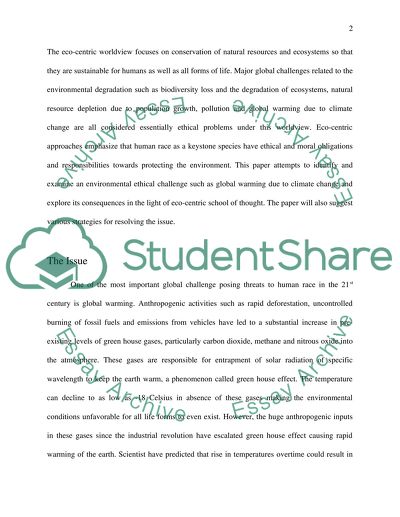 Ethical Sustainability