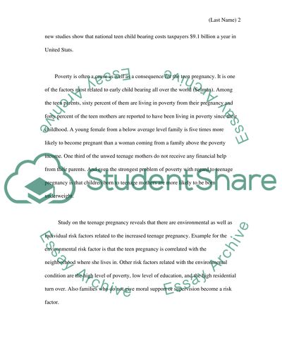Essay about pregnancy