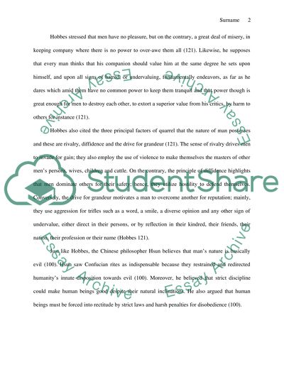 The Quintessence of Human Nature