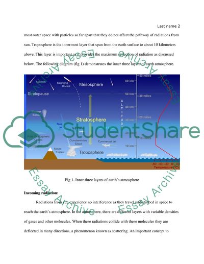 Earth Energy Balance Issues