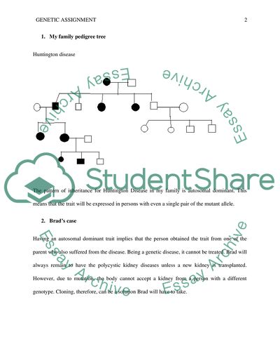 Having an Autosomal Dominant Trait
