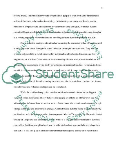 Analysis of Criminological Theories