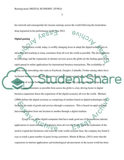 Digital Economy - Literature Review