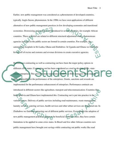 New Public Management