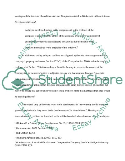 Directors in Managing the Companys Business