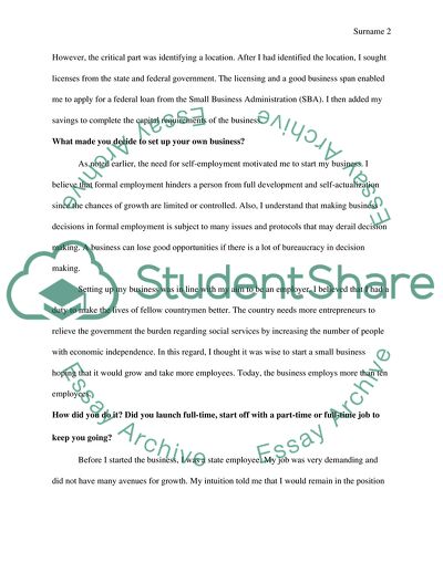 Informational Interview with the Owner of Toms Coffee Shop in New York