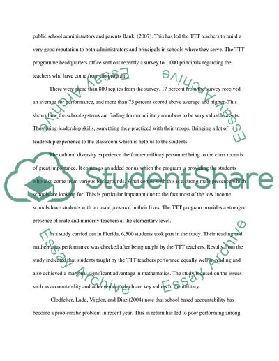 Deploying Military Values in the Classroom To Promote the Fidelity