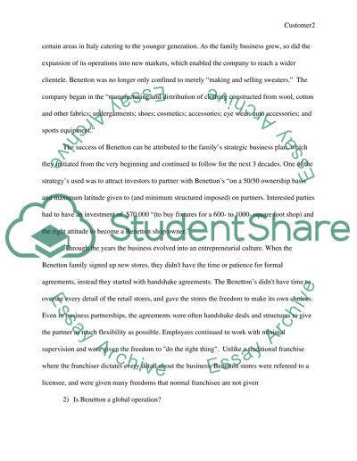 How Benneton Can Be Defined as Business