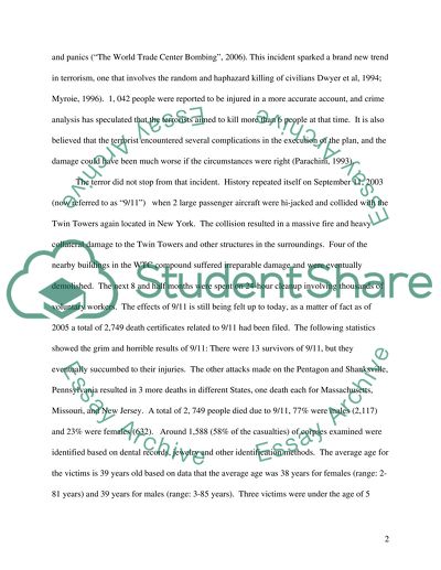 Law enforcement and counter-terrorism