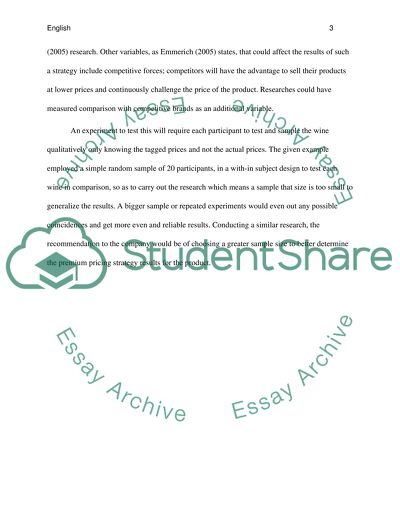 Marketing Research and Marketing Strategies