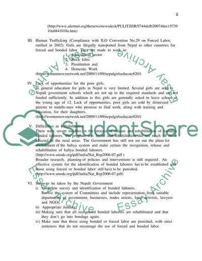 Kamlari System in Nepal