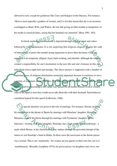 Sample English Essay Women In Greek Mythology Thesis Essay Examples also Persuasive Essay Topics For High School Students Women In Greek Mythology Essay Example Topics And Well Written English Essay Example