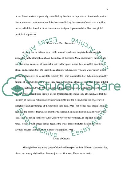 Cloud Development, Clouds and Their Formation