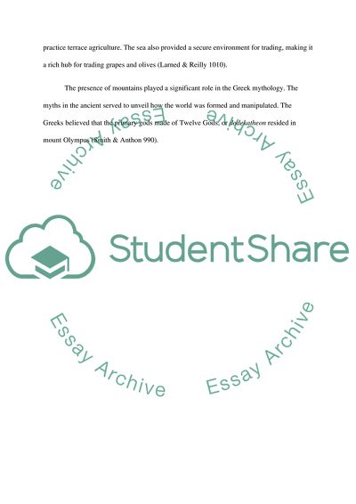 Greek and Roman Biography and Mythology