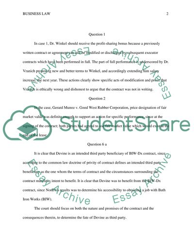 The Nature and Promises of the Contract