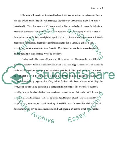 On Eating Roadkill, the Most Ethical Meat