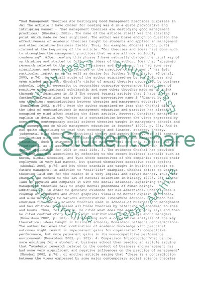 Bad Management Theories Are Destroying Good Management Practices